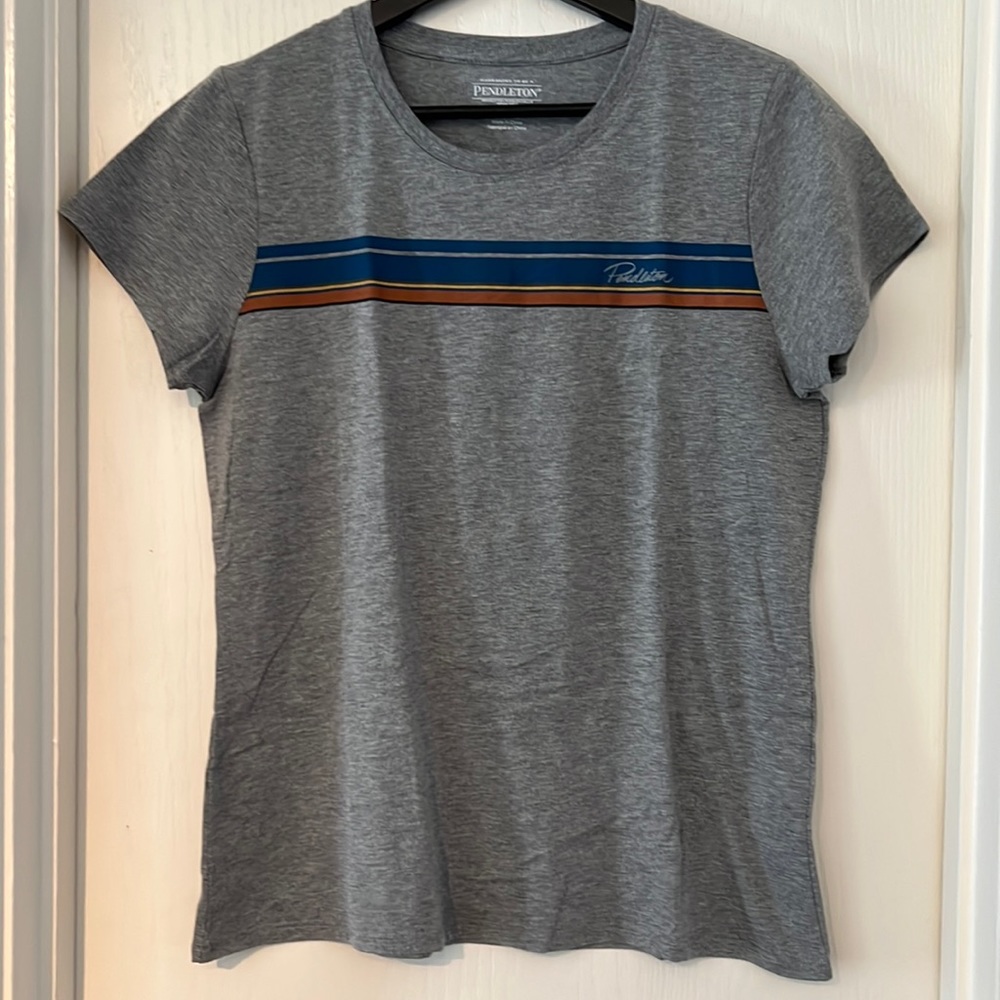 NWT Pendleton Heritage National Park T Shirt - Olympic Grey - Women’s Size M